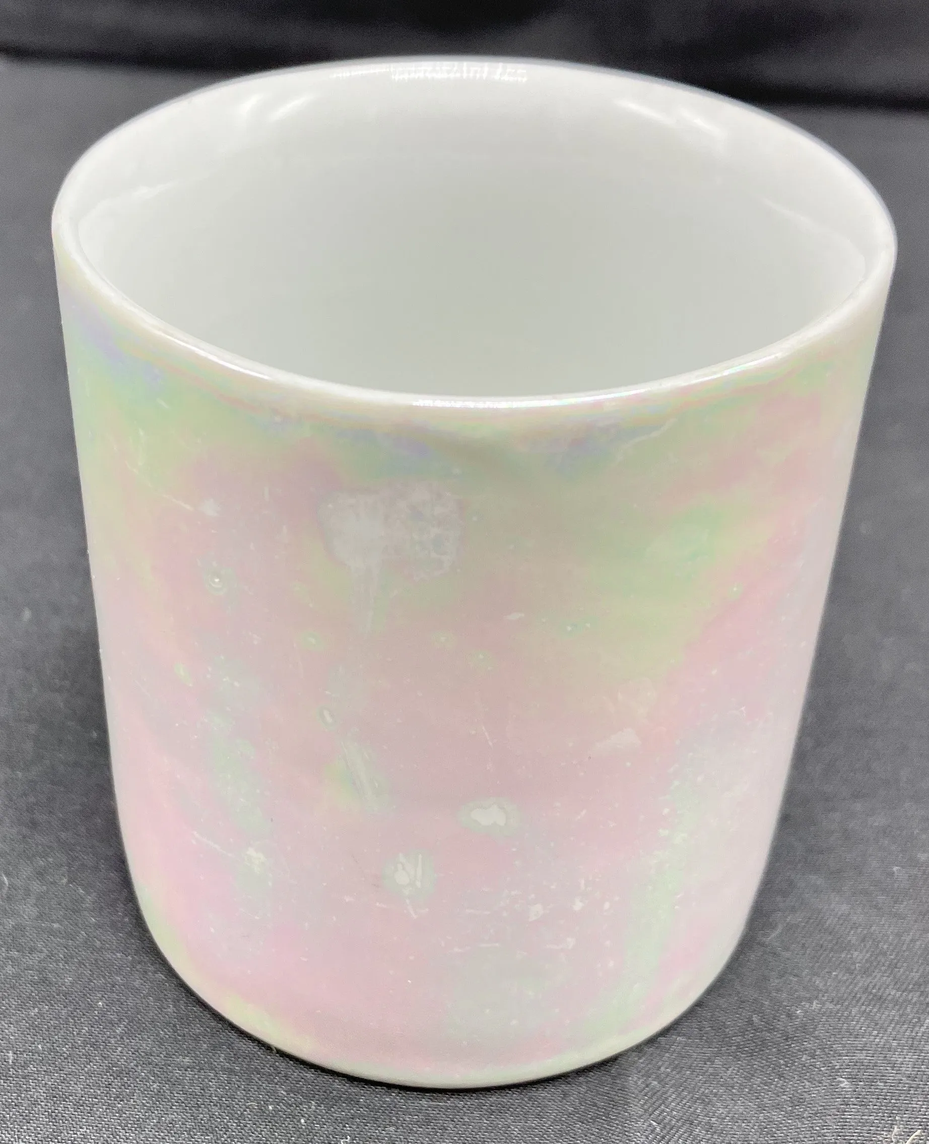 "Mount Ranier" collector Espresso cup, Pearlized finish, Multi Color