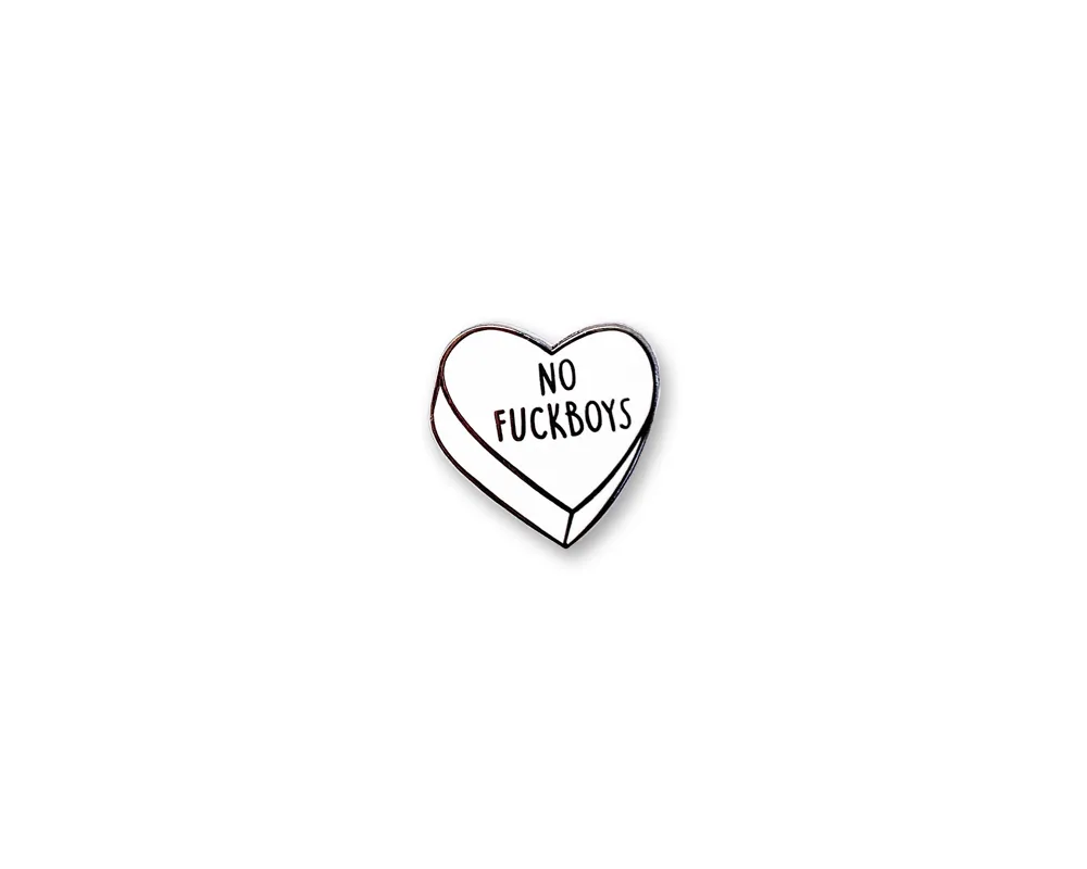 "No Fuckboys" Lapel Pin