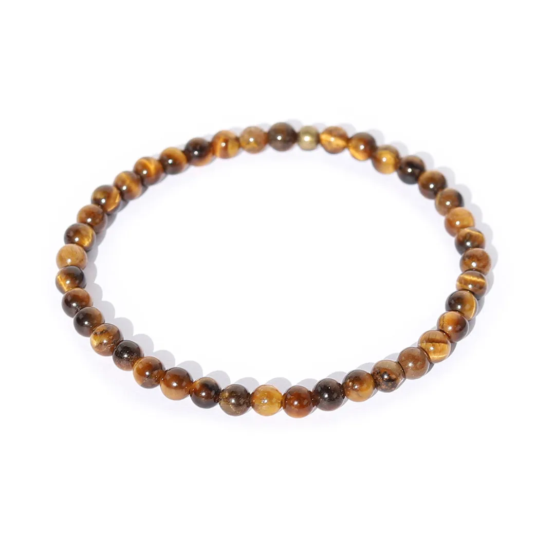 "Prosperity" Tiger's Eye Delicate Bracelet