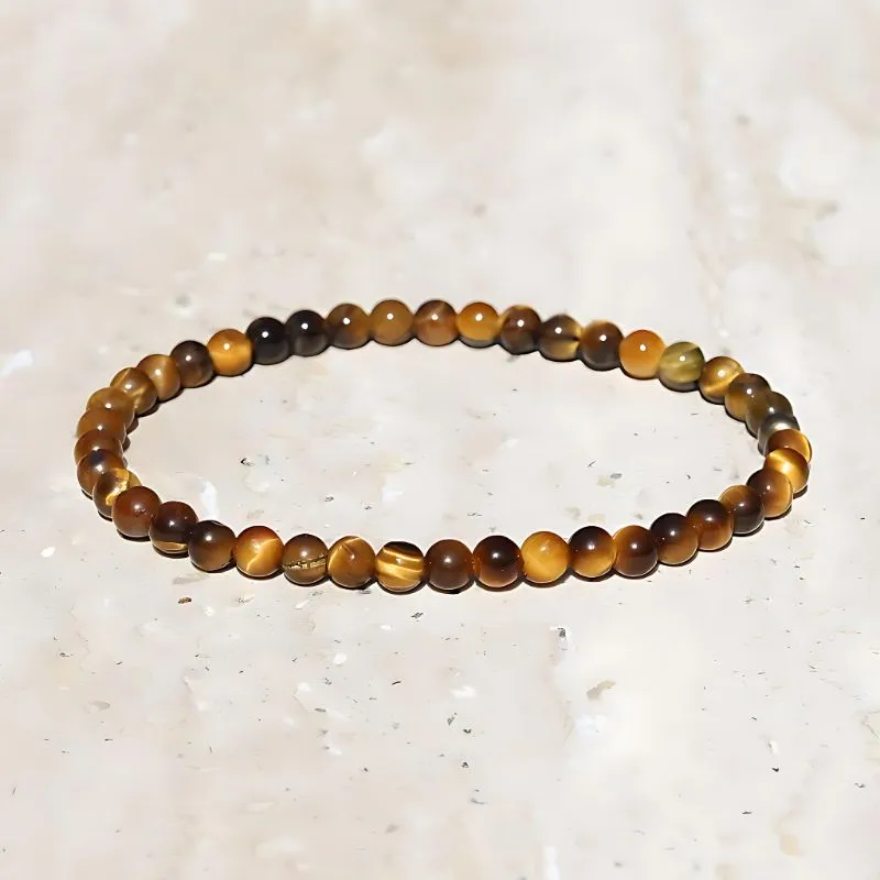 "Prosperity" Tiger's Eye Delicate Bracelet