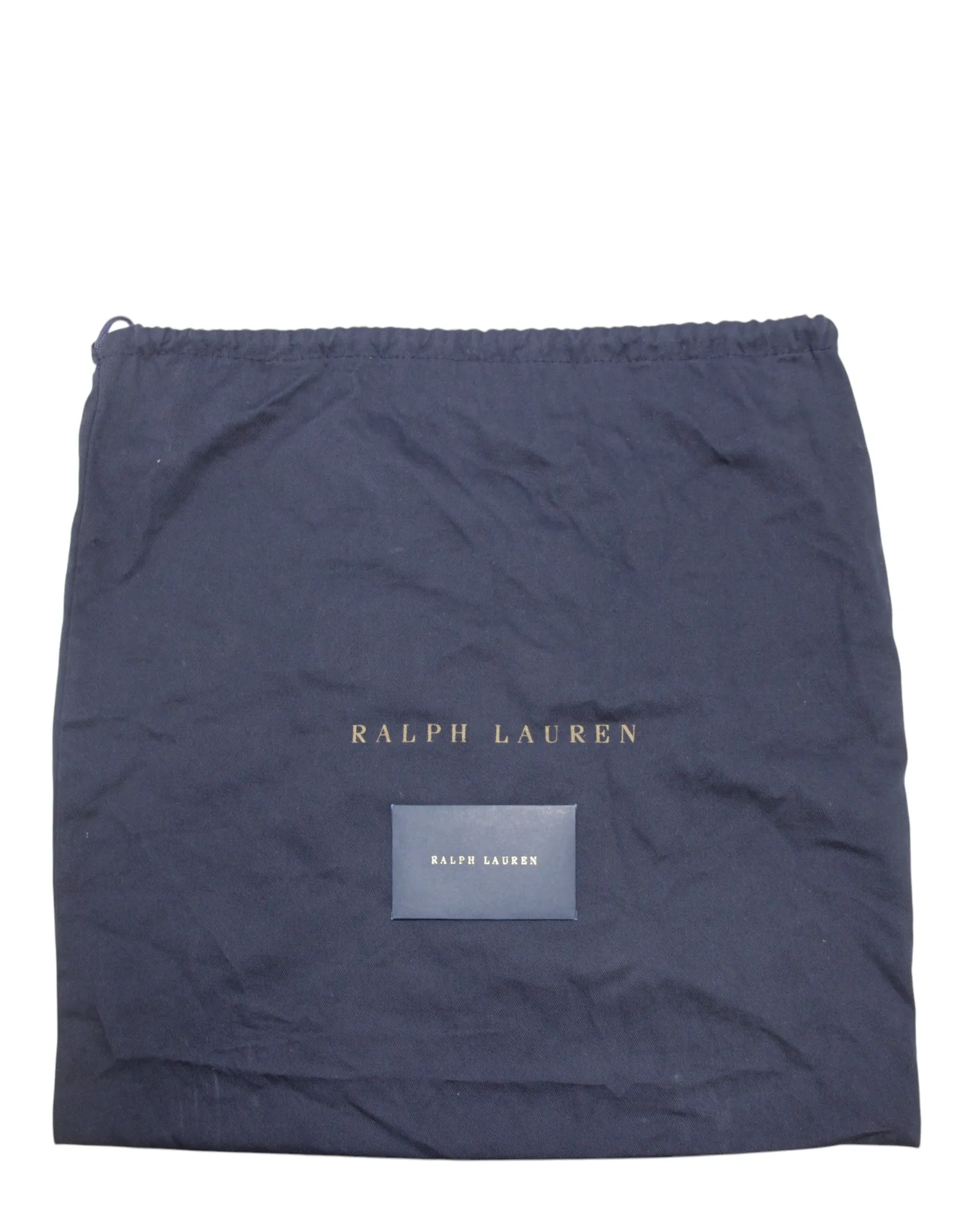 Ralph Lauren Collection Black Leather Soft Ricky Zip 27