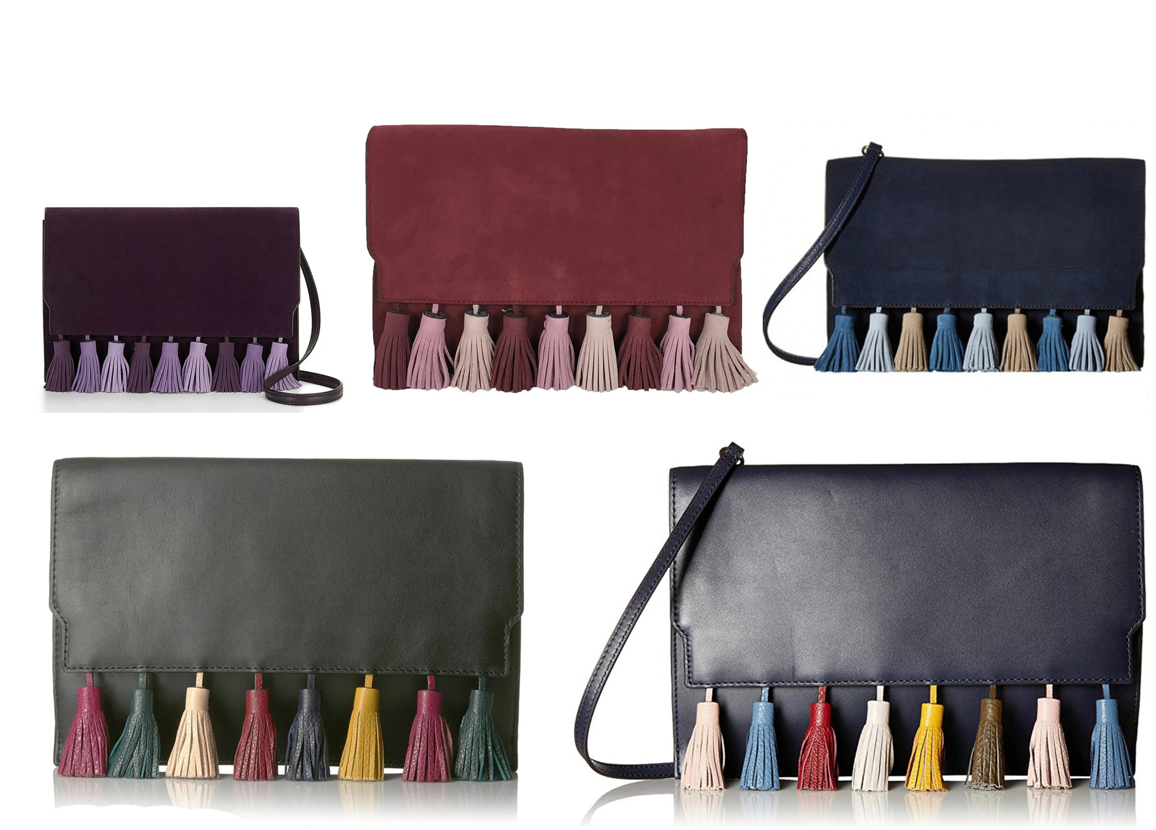 REBECCA MINKOFF Sofia Clutch Crossbody Bag $245 NEW