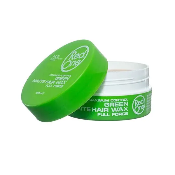 REDONE - Maximum control Green Matte Hair Wax Full Force - 5oz/150ml - (C)