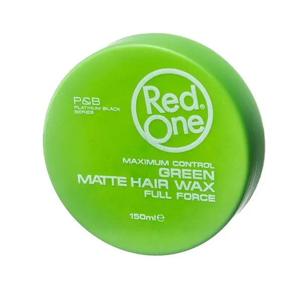 REDONE - Maximum control Green Matte Hair Wax Full Force - 5oz/150ml - (C)
