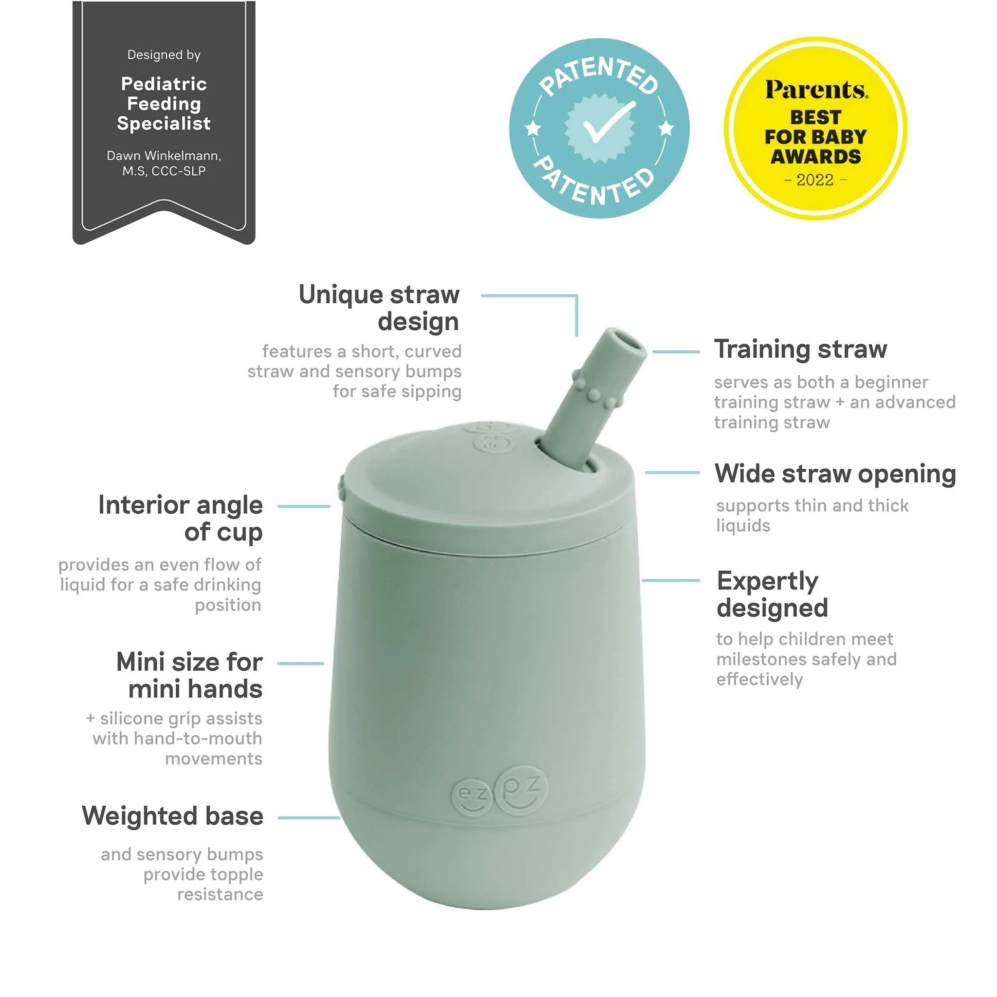 relove ezpz Mini Cup   Straw Training System