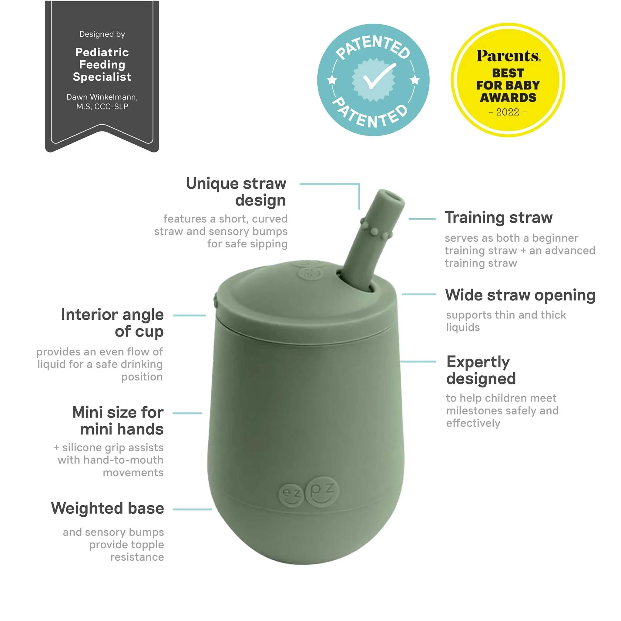 relove ezpz Mini Cup   Straw Training System