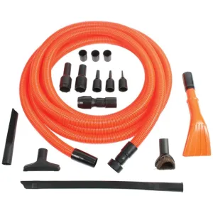 Retail Packed Deluxe Shop Vacuum Garage Kit with 20 Ft. Hose & Accessories