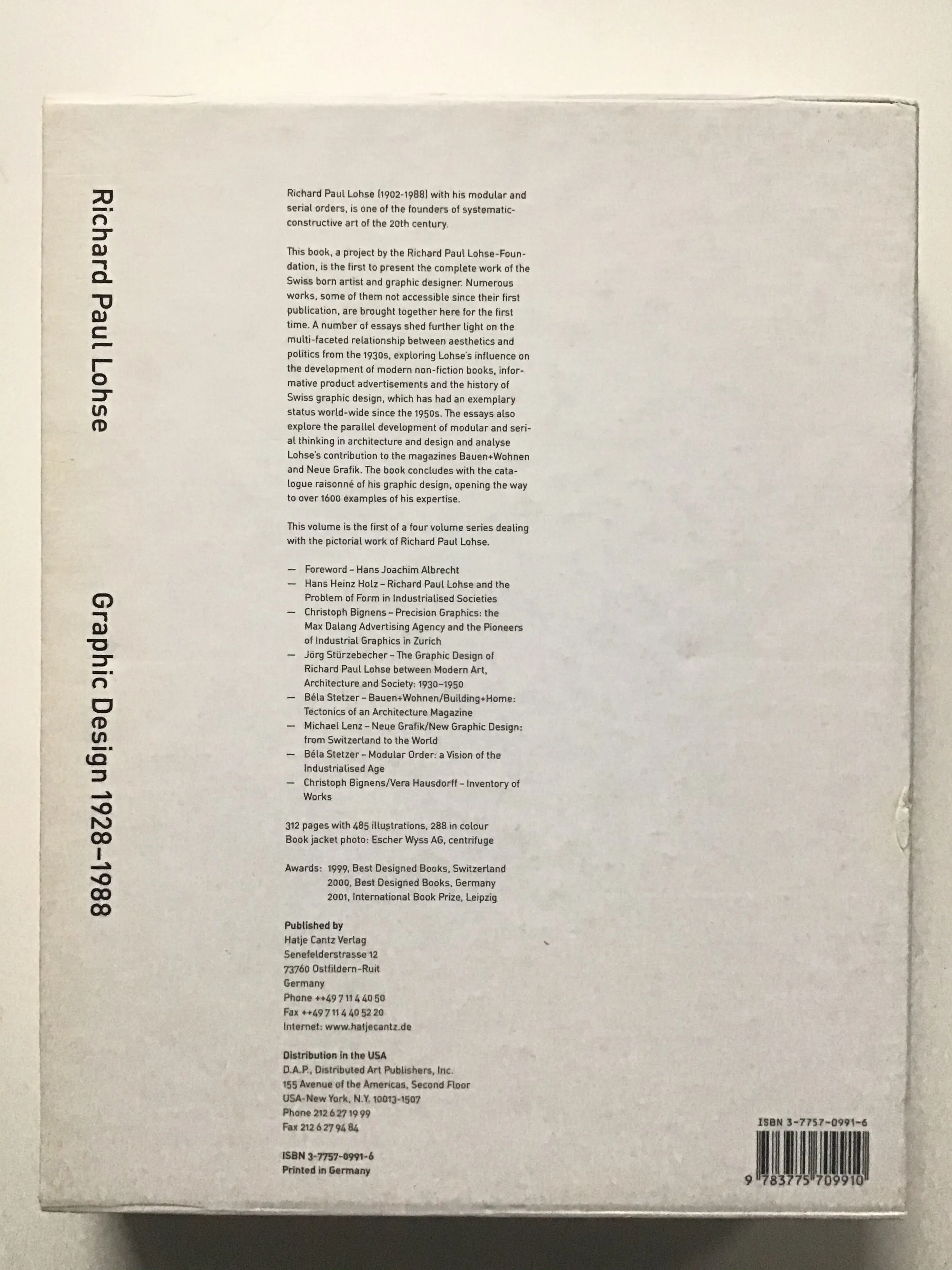 Richard Paul Lohse / Graphic Design 1928-1988 / Konstruktive Gebrauchsgrafik