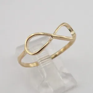 Ring 14k Yellow Gold filled size 5.5,6,7,7.5,8 Young Delicate Handmade Hadar Designers ()Y