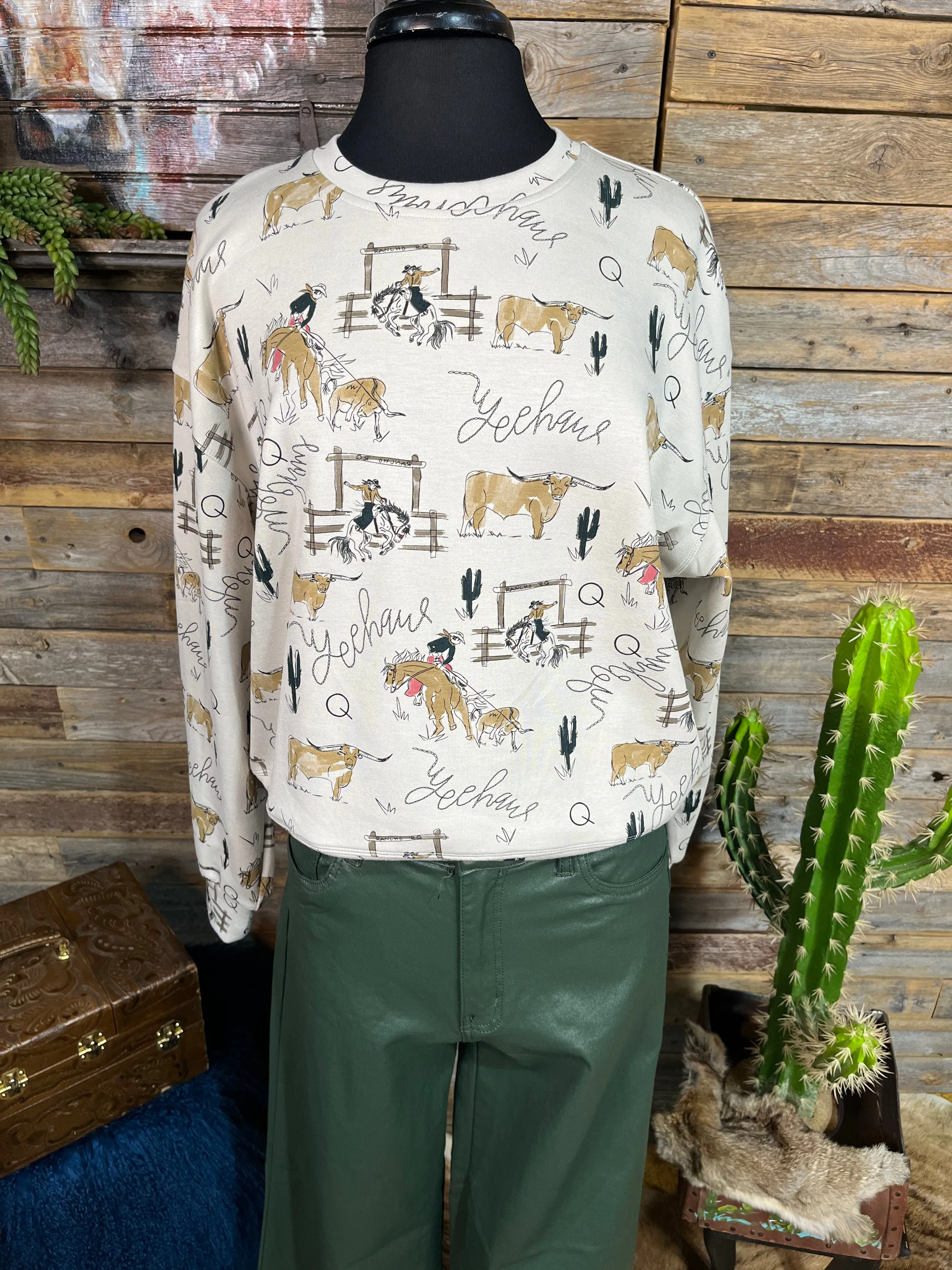 Rodeo Quincy Yeehaw Sweatshirt