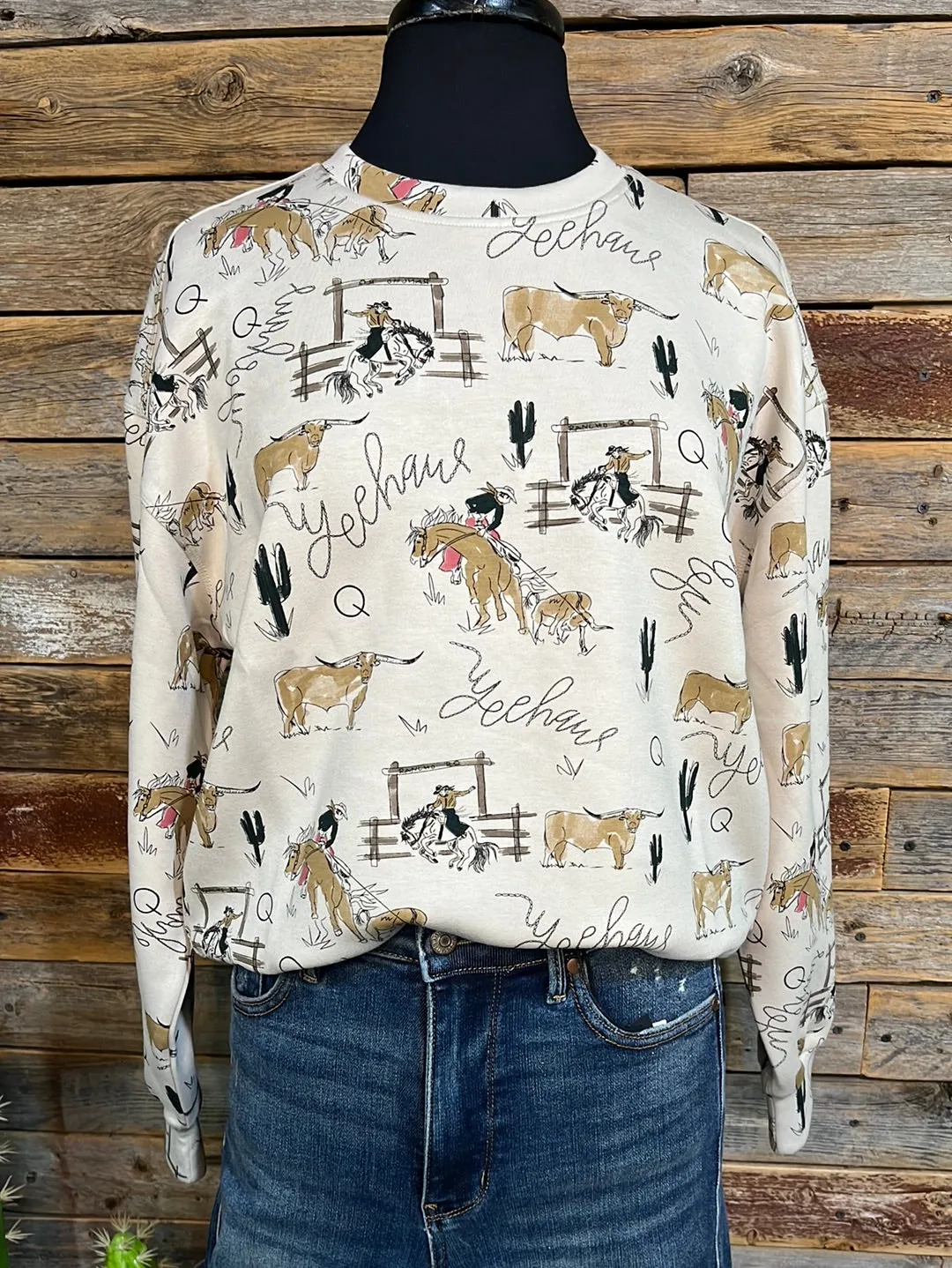 Rodeo Quincy Yeehaw Sweatshirt
