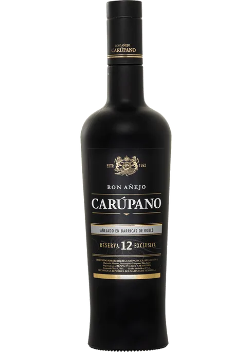 Ron Carupano Anejo Reserva  Exclusiva 12 year 750 ML