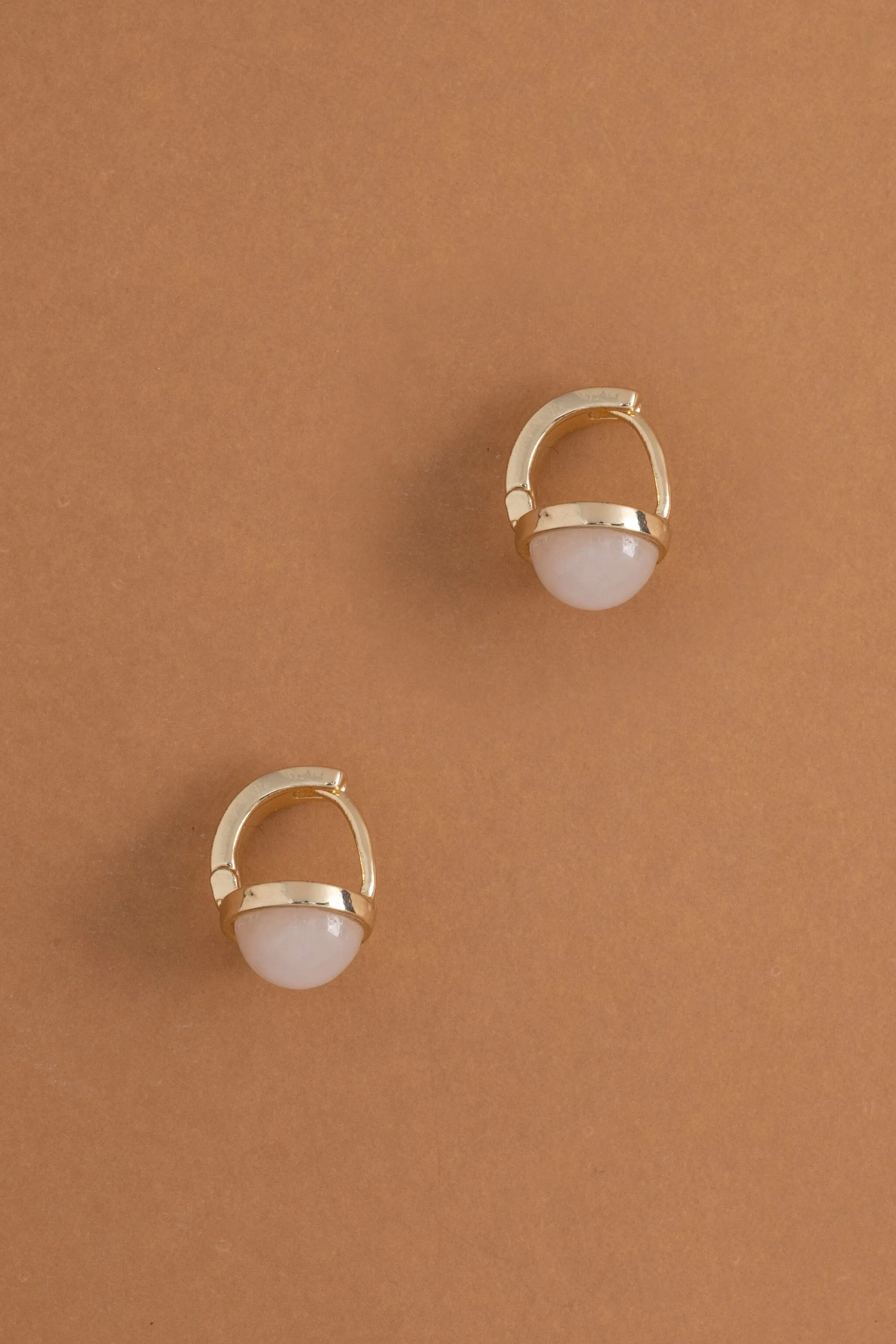 Rose Quartz Jelly Earrings