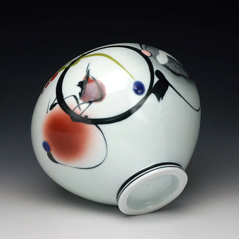 Round Decorated Bottle