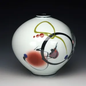 Round Decorated Bottle