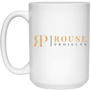 Rouse Projects 21504 15 oz. White Mug