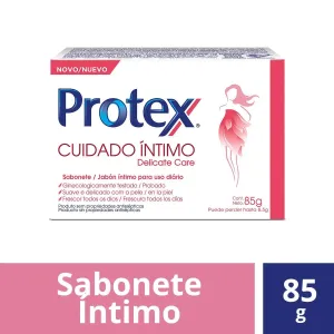 Sabonete Protex Cuidado Íntimo Delicate Care, Barra Com 85G