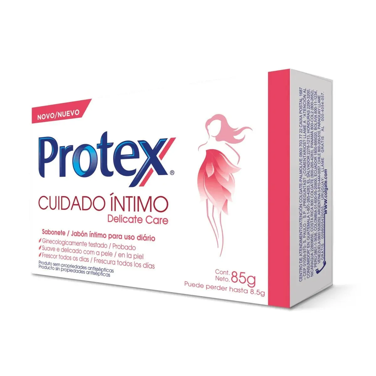 Sabonete Protex Cuidado Íntimo Delicate Care, Barra Com 85G