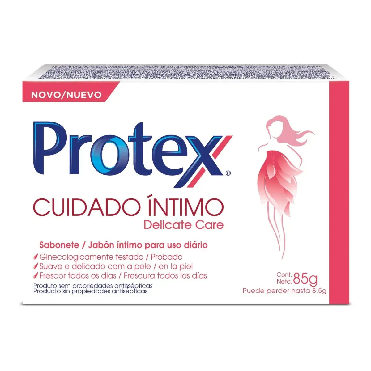 Sabonete Protex Cuidado Íntimo Delicate Care, Barra Com 85G