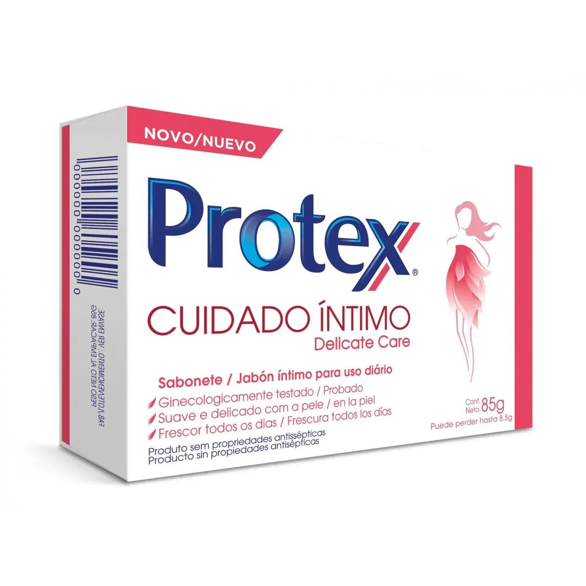 Sabonete Protex Cuidado Íntimo Delicate Care, Barra Com 85G