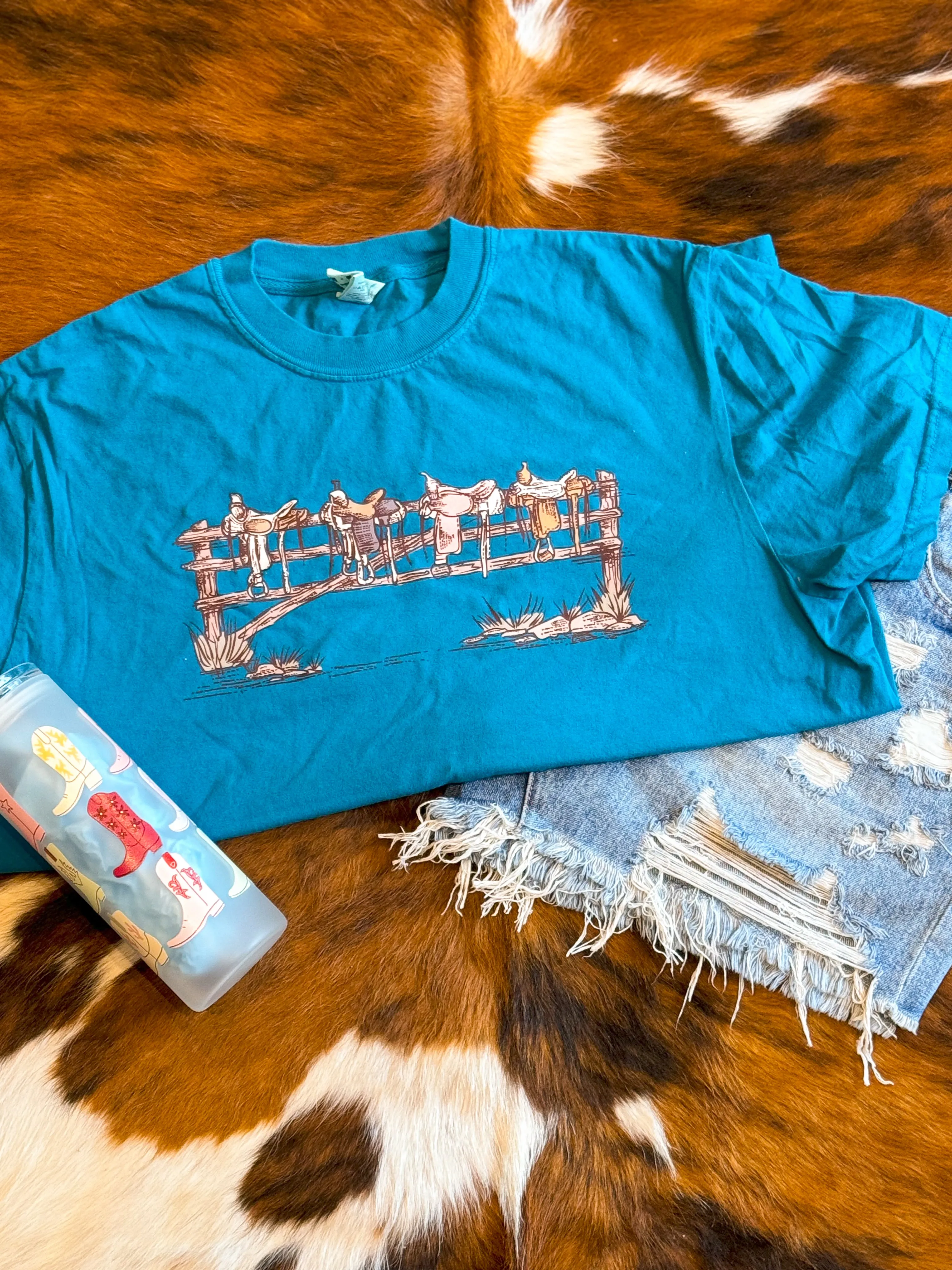 Saddles Tee