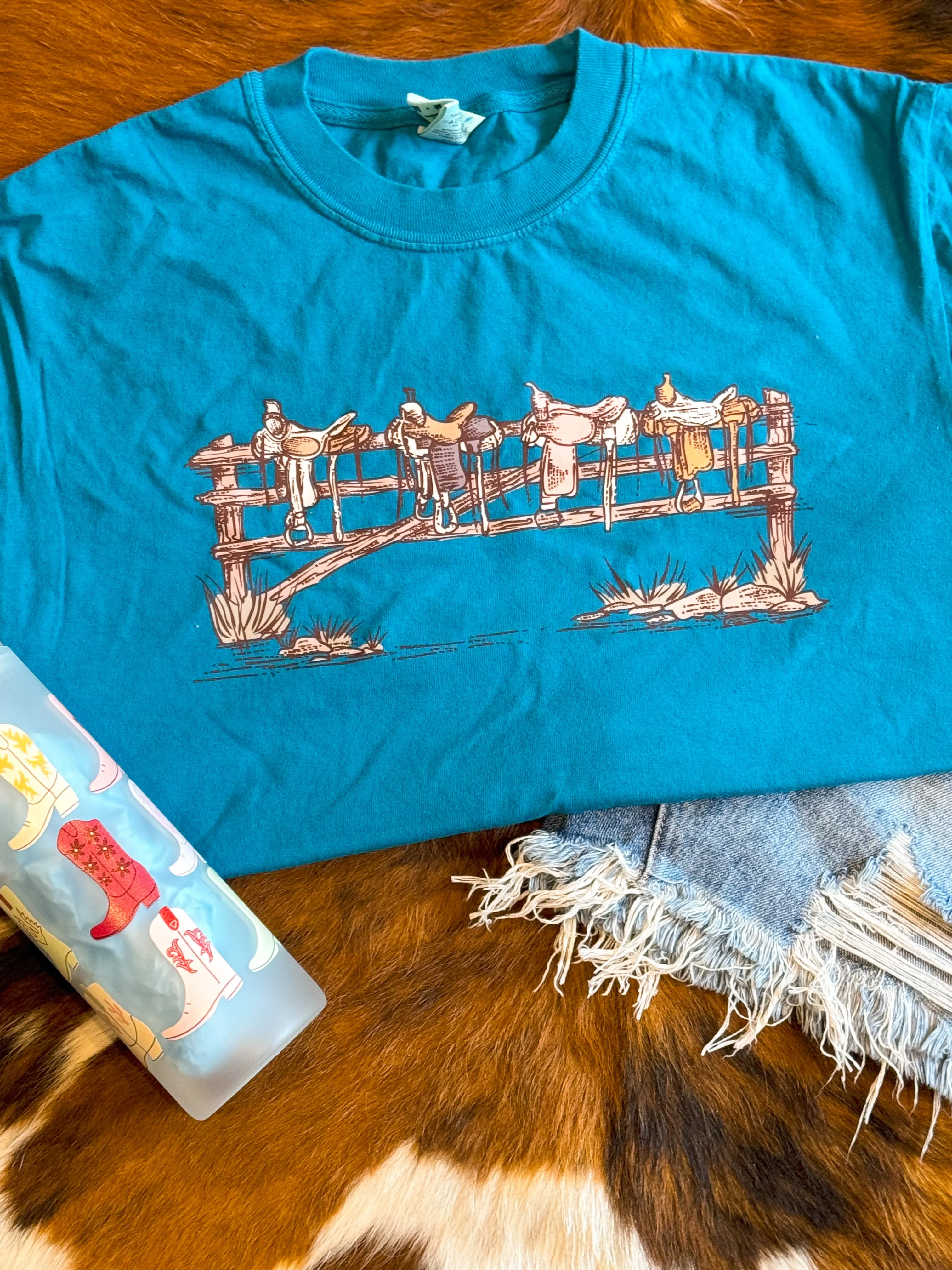 Saddles Tee