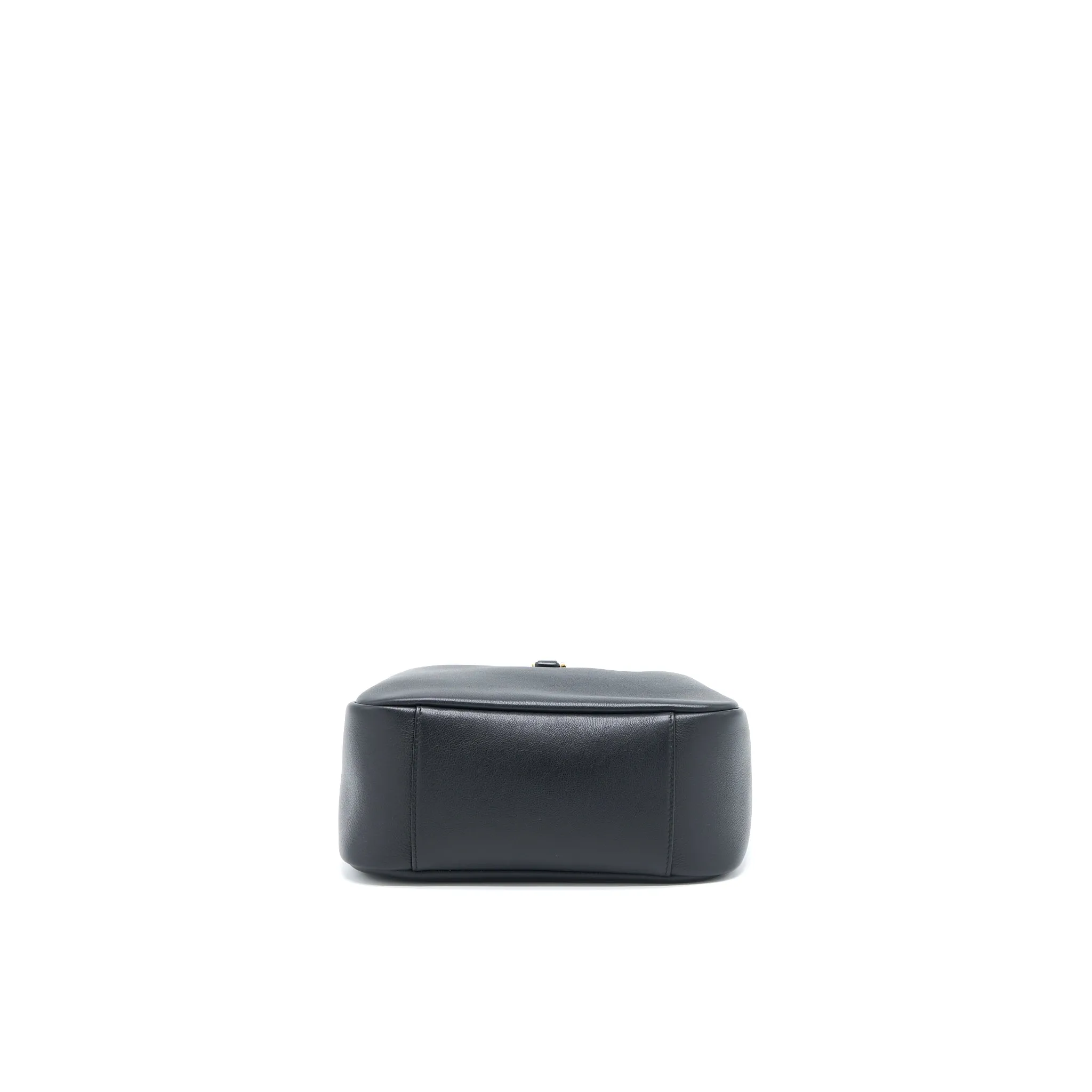 Saint laurent Le 5 A 7 Soft Small Bag in Smooth Calfskin Black Brushed GHW