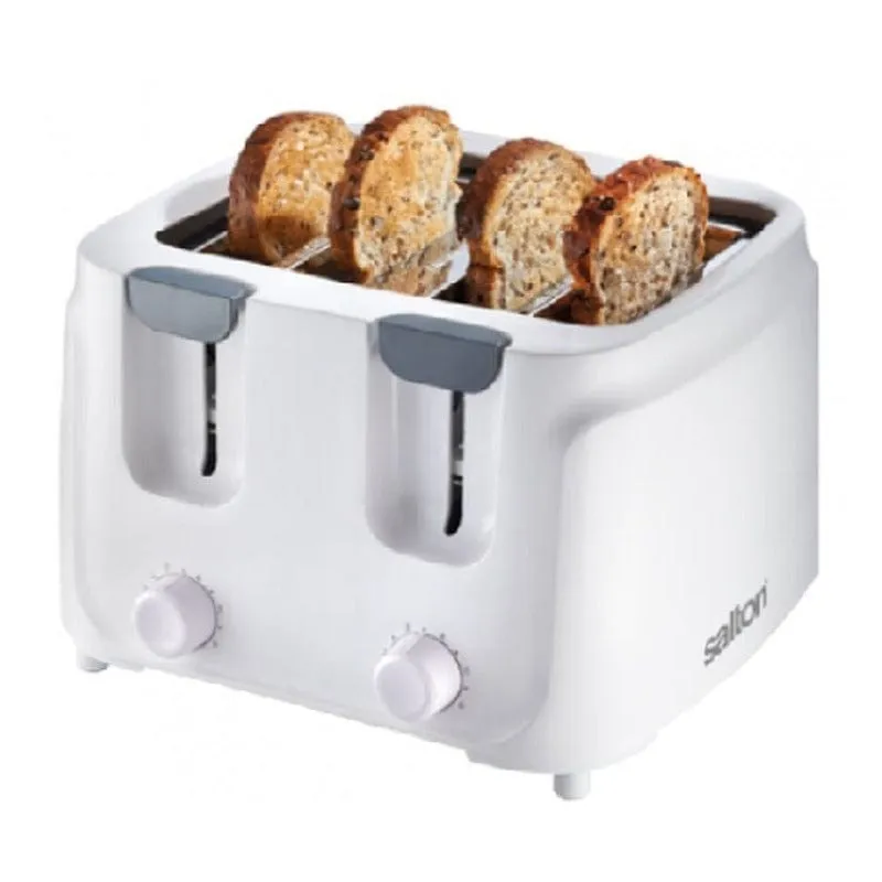 Salton White Cool Touch 4 Slice Toaster ST4S-09