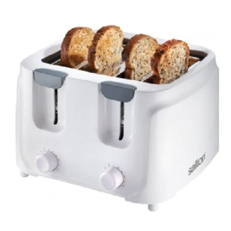 Salton White Cool Touch 4 Slice Toaster ST4S-09