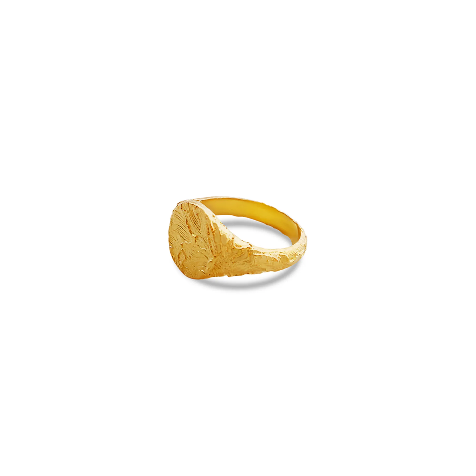 SANDBLASTED ROUND RING