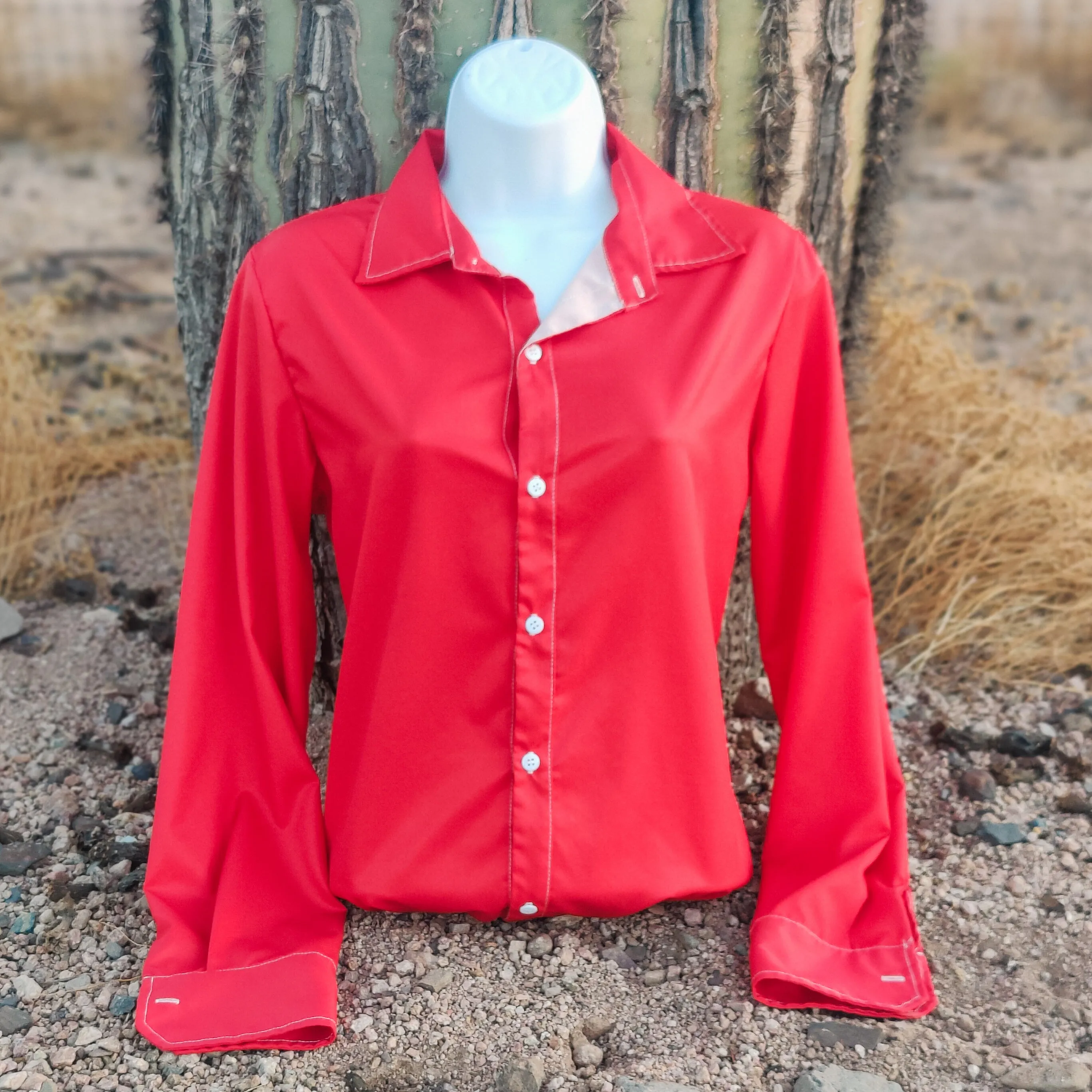 Scarlet Rodeo Button Down