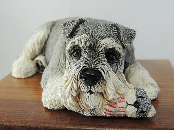 Schnauzer Cremation Urn