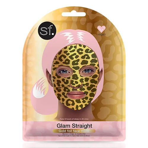 SFglow Glam In Paradise | Glam Straight Sheet Mask, 2ct