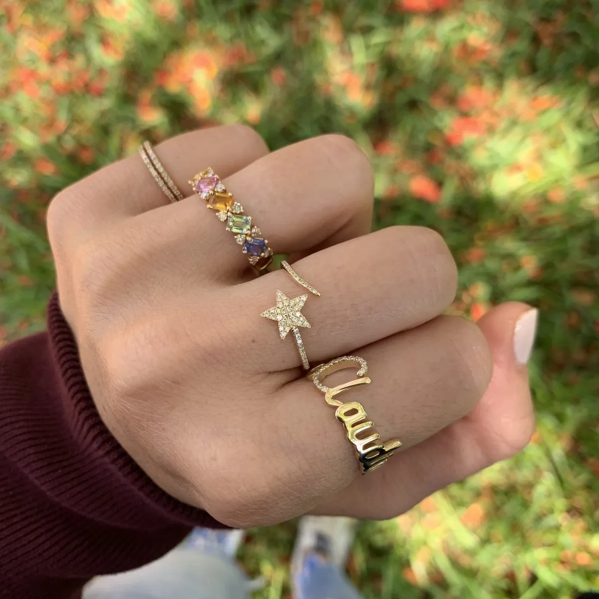 Shooting Star Ring