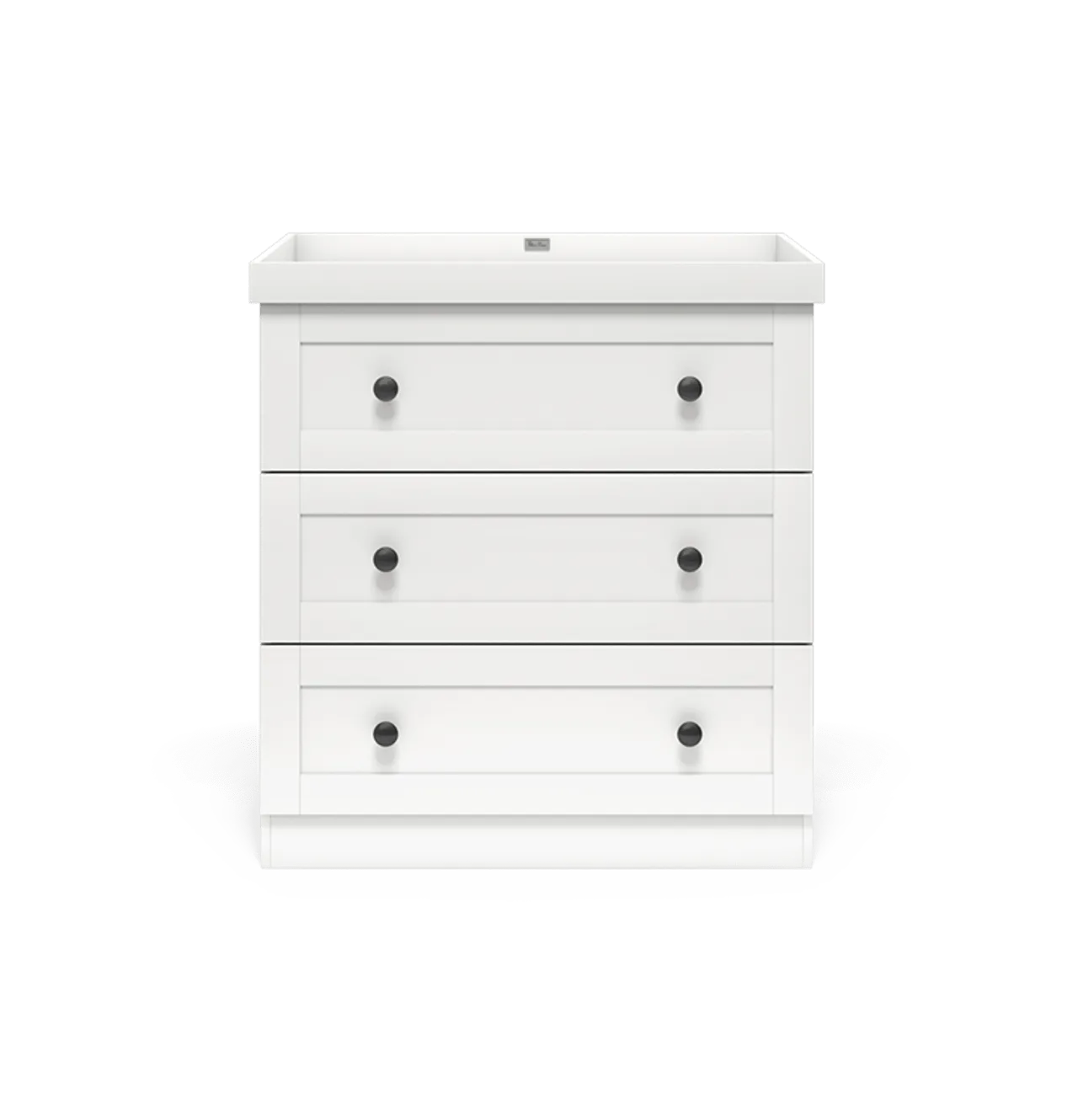 Silver Cross Bromley Dresser and Wardrobe - White