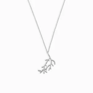 Silver Statement Branch Necklace