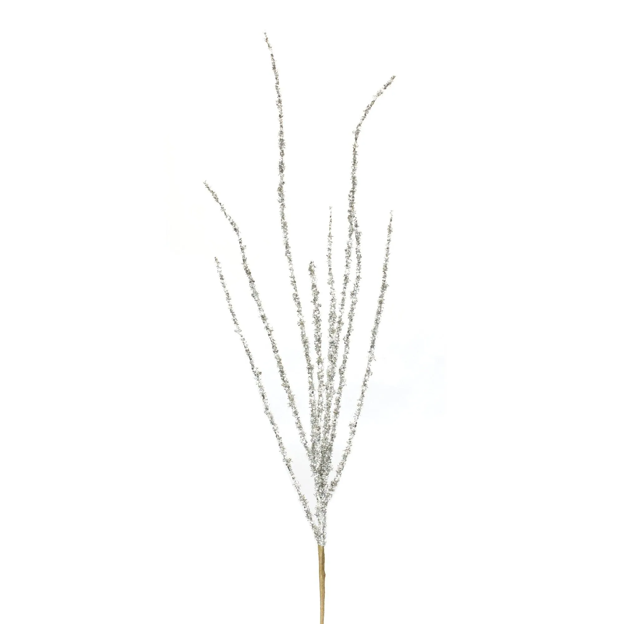 Silver Tinsel Branch (Set of 12)