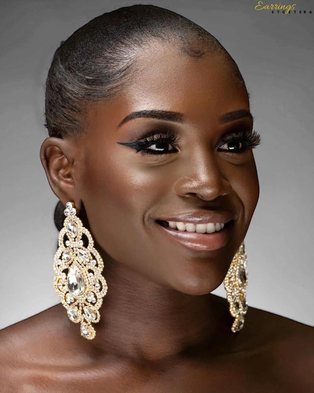 SIMONE LUXE EARRINGS( CLIP-ON )