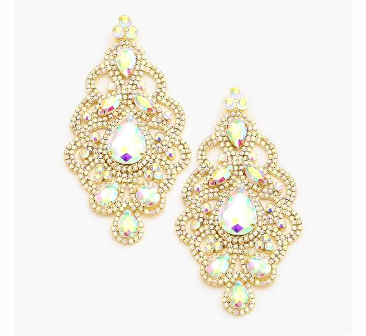 SIMONE LUXE EARRINGS( CLIP-ON )