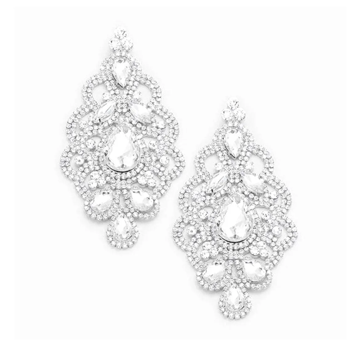 SIMONE LUXE EARRINGS( CLIP-ON )