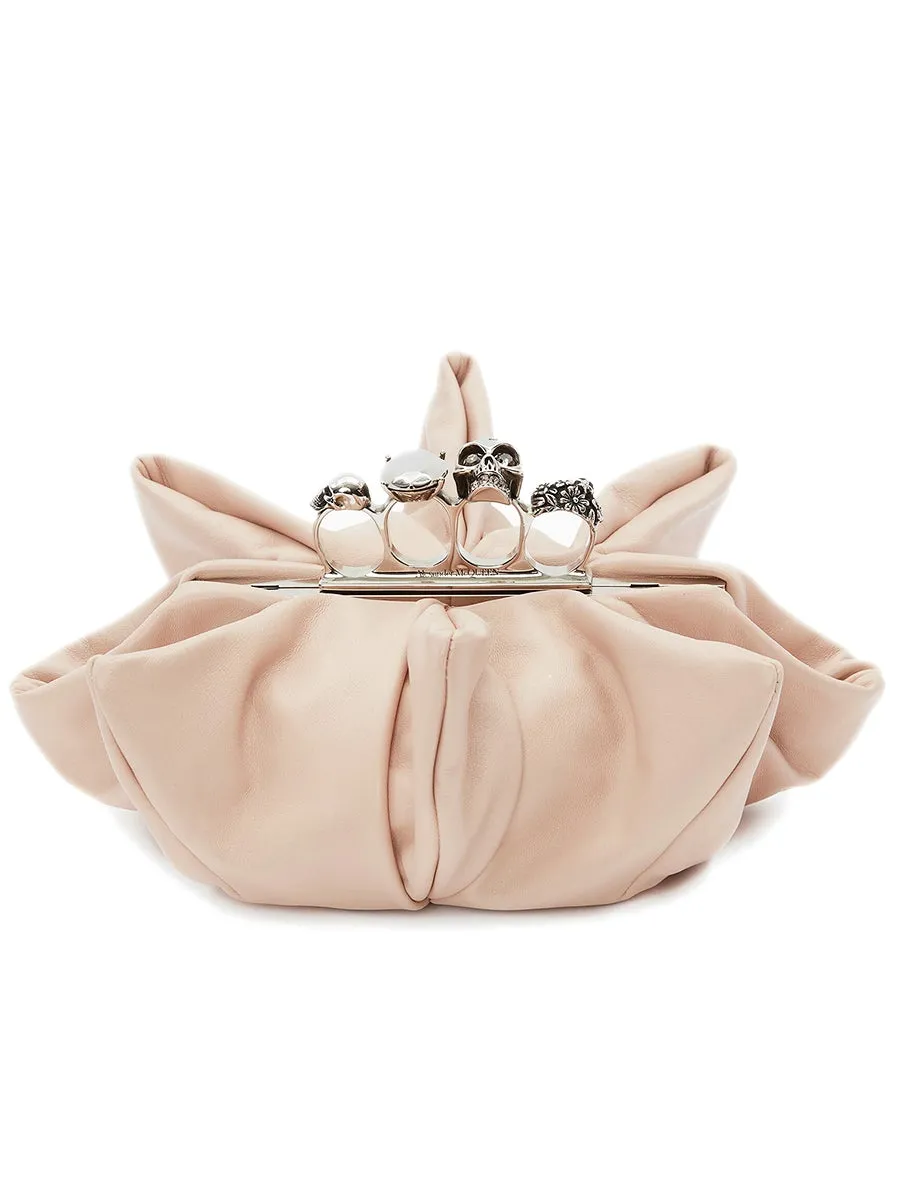 Skull Four-Ring Flower Clutch