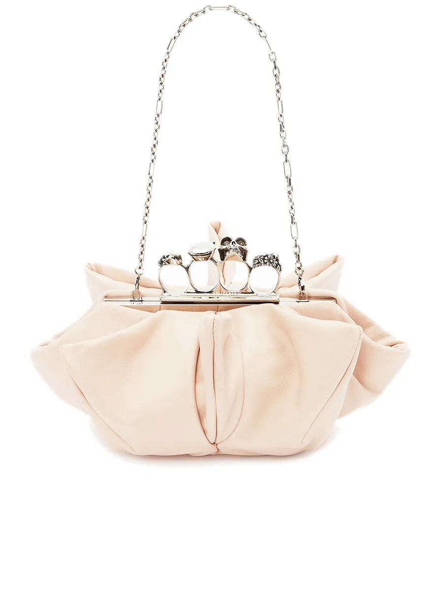 Skull Four-Ring Flower Clutch