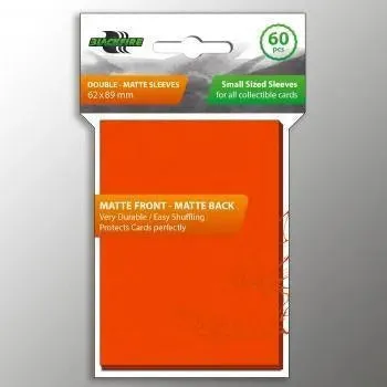 Small Double-Matte - Orange (62x89mm)