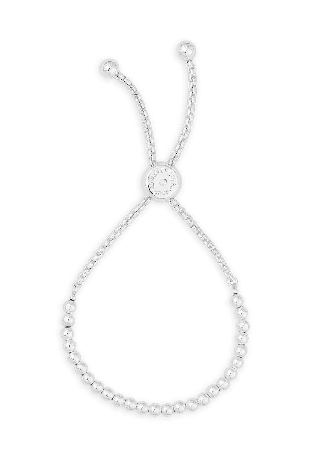 Small Love Beads Bracelet, Silver