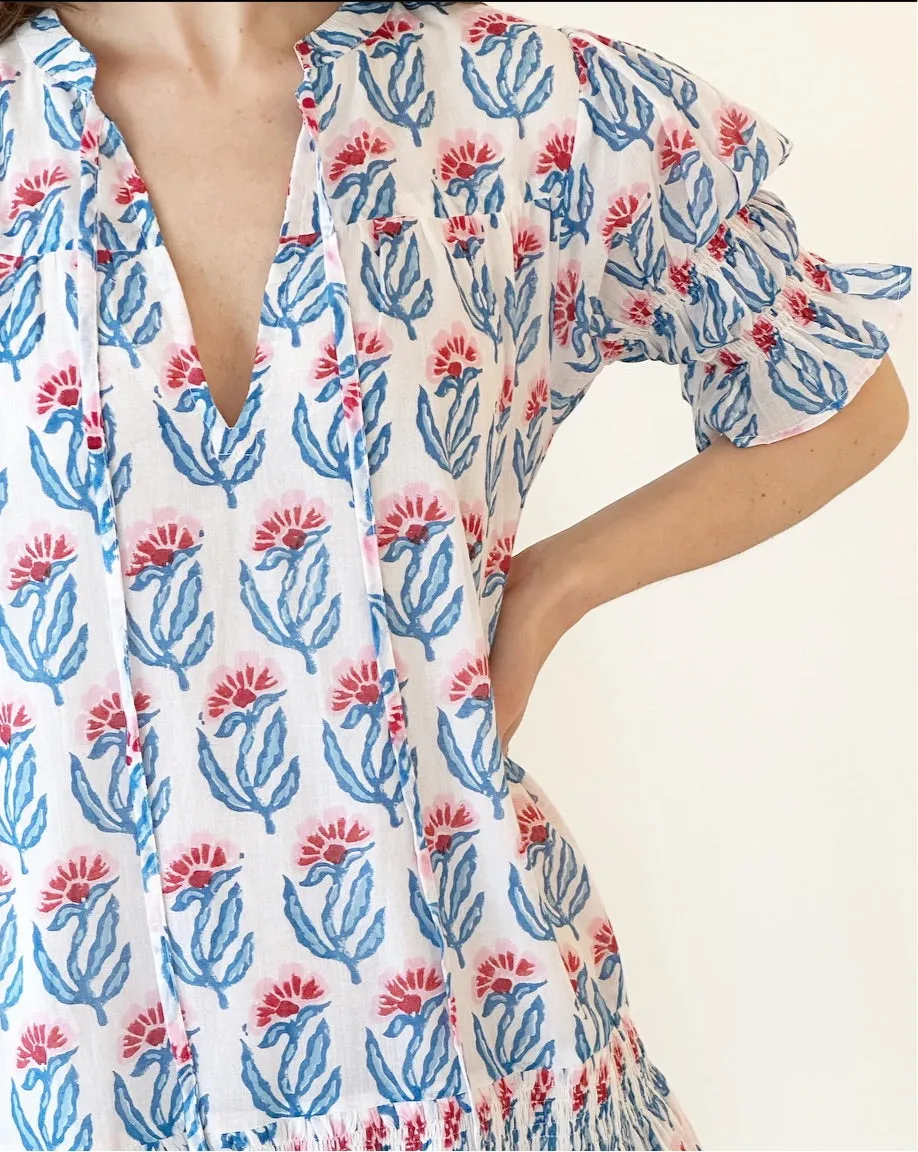 SMOCKED DROP MINI