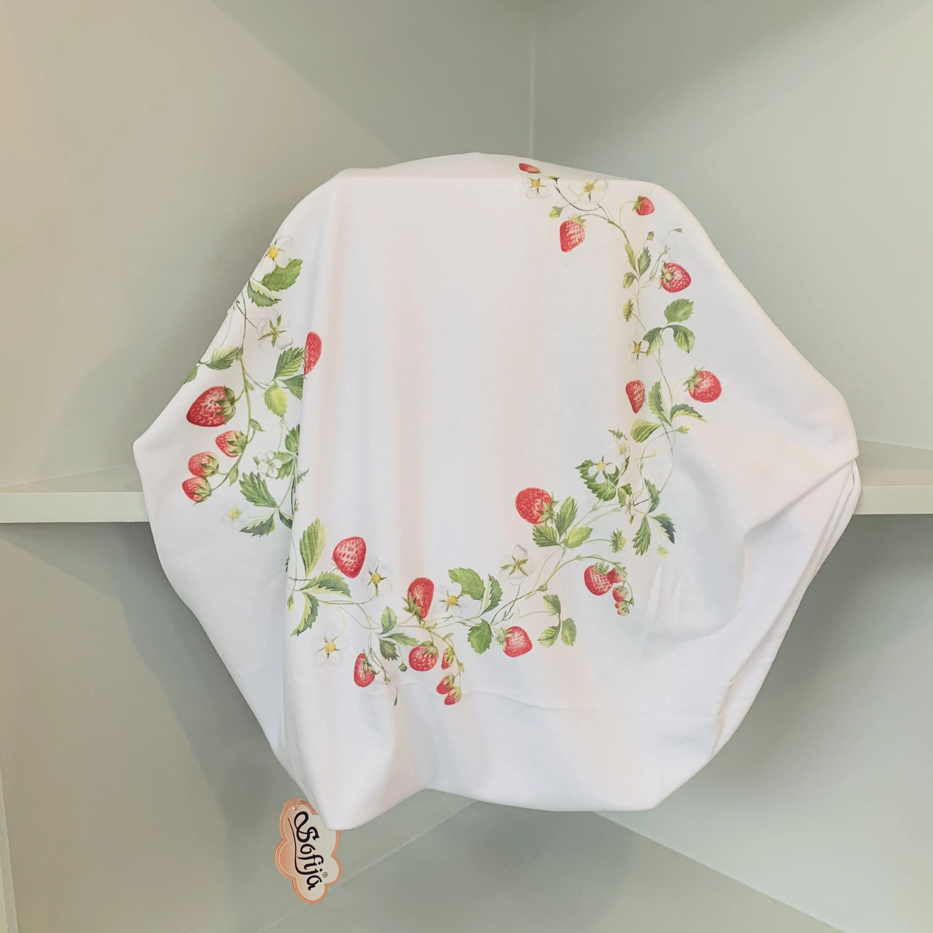 SOFIJA - Exclusive Strawberry Fields Swaddle Blanket