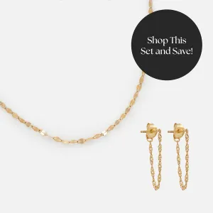 Solid Gold Delicate Gold Gift Set