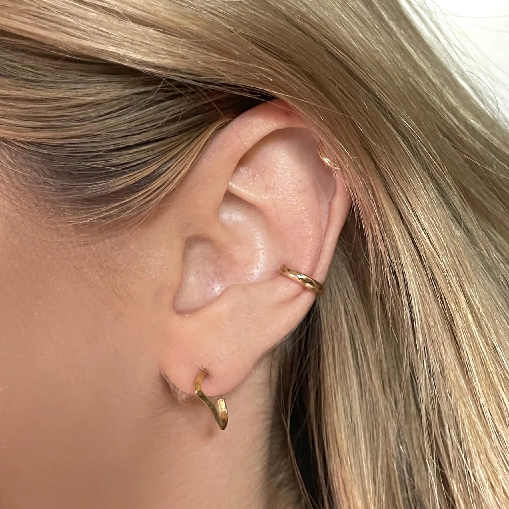 Solid Gold Ear Cuff