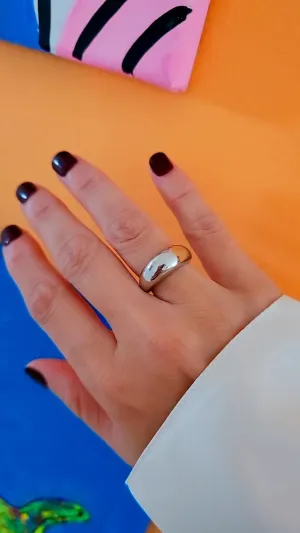Solid Statement Ring