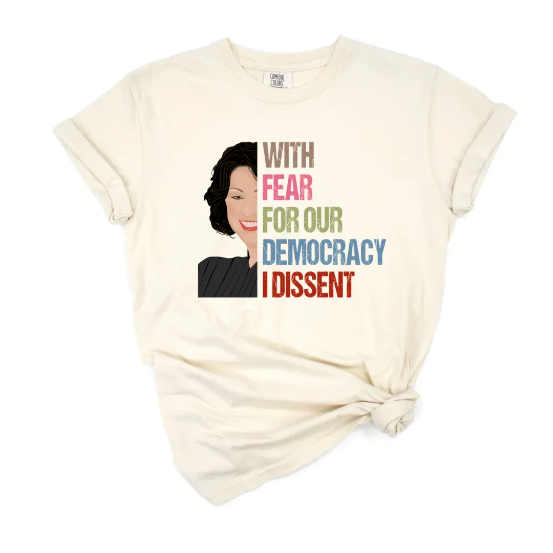 Sonia Sotomayor I dissent Unisex Tshirt